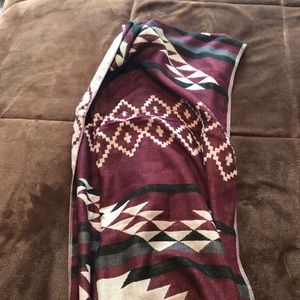 Tribal infinity scarf